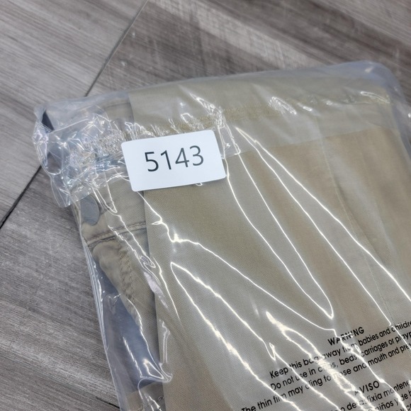 American Eagle Outfitters Pants Mens 36x30 Beige Flex Slim Khaki Chino Stretch - Picture 15 of 15